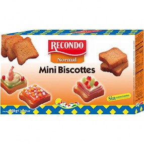 RECONDO mini biscotes 120 grs